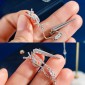 YSL Opyum YSL Rhinestone Spike earrings
