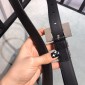 YSL Cintura Monogram in Pelle 
