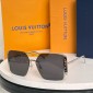 Z1994 LV Moon Metal Square Sunglasses