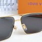 Z2627U  LV super vision metal square sunglasses